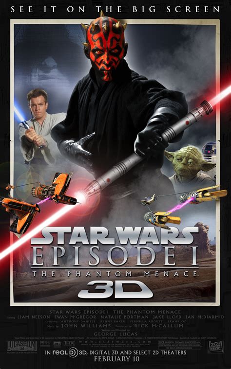 Star Wars Episode I - The Phantom Menace (in 3D) Movie Review